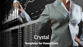  Presentation with media - Theme with innovative technologies for your business background and a  colored foreground