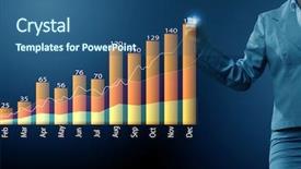  Presentation with emerging technologies in business and biotech - Slide deck enhanced with innovative technologies for your business background and a  colored foreground