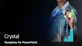  Presentation with emerging technologies in business and biotech - PPT layouts with innovative technologies for your business background and a  colored foreground