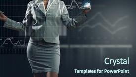  Presentation with media - Audience pleasing presentation design consisting of innovative technologies for your business backdrop and a  colored foreground