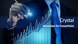  Presentation with mass media business technology internet - Theme featuring innovative technologies for your business background and a  colored foreground