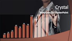  Presentation with media - Beautiful presentation theme featuring innovative technologies for your business backdrop and a  colored foreground