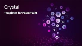  Presentation with media image - Audience pleasing presentation theme consisting of innovative-technologies-image-mixed-media backdrop and a black colored foreground