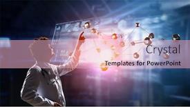  Presentation with science - Beautiful PPT layouts featuring innovative-technologies-in-science backdrop and a lemonade colored foreground