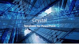  Presentation with mass media business technology internet - Colorful slide deck enhanced with innovative-technology-background-mixed-media backdrop and a teal colored foreground