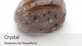  Presentation with rice cake - Audience pleasing PPT theme consisting of inoko mochi baby boar rice backdrop and a light gray colored foreground