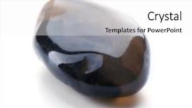  Presentation with white dna black - Beautiful slides featuring inorganic - black onyx isolated on white backdrop and a white colored foreground