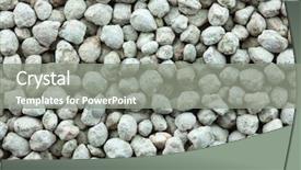  Presentation with chemical plant - Amazing theme having inorganic - typical synthetic or inoraganic chemical backdrop and a gray colored foreground