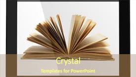  Presentation with digital library - Presentation design enhanced with inovation - book and generic teblet computer background and a coral colored foreground