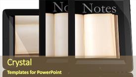  Presentation with digital books - Audience pleasing PPT theme consisting of inovation - group of books and teblet backdrop and a  colored foreground