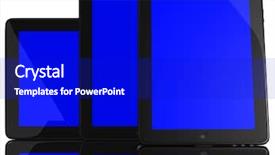  Presentation with computers - Beautiful slides featuring inovation - group of tablet computers isolated backdrop and a  colored foreground