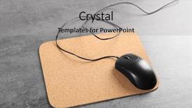  Presentation with input - Slide deck enhanced with input surface - blank mat and computer mouse background and a light gray colored foreground