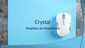  Presentation with input - Cool new slide deck with input surface - blank mat and wireless mouse backdrop and a arctic colored foreground