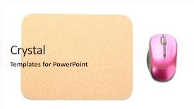  Presentation with wireless - Cool new presentation with input surface - modern wireless mouse and pad backdrop and a lemonade colored foreground