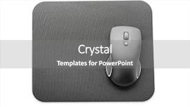  Presentation with modern black and white trees - Amazing theme having input surface - modern wireless mouse and pad backdrop and a gray colored foreground