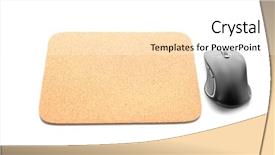  Presentation with modern black and white trees - Theme with input surface - modern wireless mouse and pad background and a white colored foreground