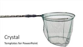  Presentation with rustic purple butterflies - Slide set having insect drawing - net for butterflies on white background and a white colored foreground