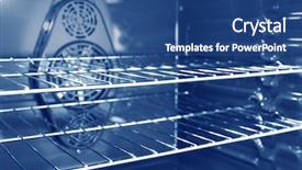  Presentation with natural convection - Audience pleasing PPT theme consisting of inside a new convection oven backdrop and a  colored foreground