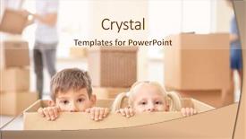  Presentation with cramped inside the box - Presentation having inside box in their new background and a cream colored foreground