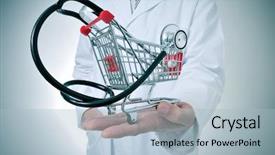  Presentation with industry - Cool new presentation design with inside depicting the health care backdrop and a light blue colored foreground