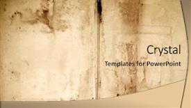  Presentation with old book - Slides with inside of old book background and a lemonade colored foreground