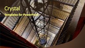  Presentation with prague astronomical clock - Presentation theme with inside of prague astronomical clock background and a tawny brown colored foreground