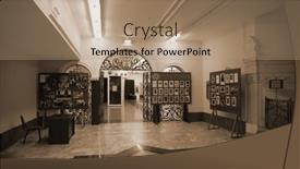  Presentation with christ - Cool new slides with inside-of-temple-of-christ backdrop and a coral colored foreground