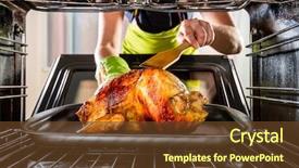  Presentation with chicken - Beautiful PPT theme featuring marble ink colorful oragne marble pattern texture abstract background can be used for background or wallpaper backdrop and a coral colored foreground