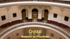  Presentation with texas state flag - Slide set having inside of the texas background and a tawny brown colored foreground