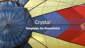  Presentation with balloon - Colorful slide deck enhanced with colored balloons pride - inside shot of a balloon backdrop and a ocean colored foreground