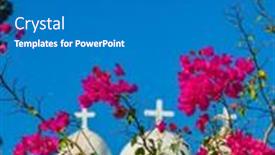  Presentation with castle - Audience pleasing slide deck consisting of inside-the-coroni-castle backdrop and a gray colored foreground