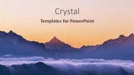  Presentation with inspiration - Presentation theme enhanced with inspiration-concept-scene-sunrise and a lemonade colored foreground