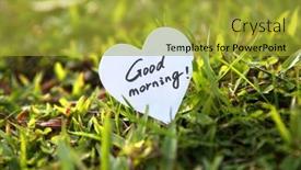  Presentation with motivational - Theme enhanced with inspirational-motivational-quote-good-morning background and a gold colored foreground