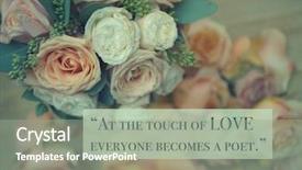  Presentation with ancient greek - Slide deck featuring inspirational quote by ancient greek background and a gray colored foreground