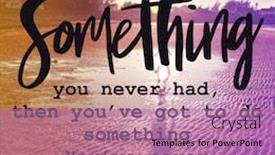  Presentation with inspirational - Amazing slides having inspirational-quote-if-you-want backdrop and a coral colored foreground