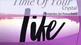  Presentation with inspirational abstract - Beautiful slides featuring inspirational-quote-with-abstract-paint backdrop and a sky blue colored foreground