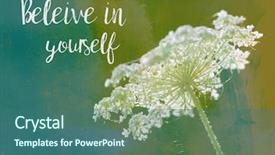  Presentation with quote - Cool new presentation with inspirational quotes - inspiration quote on an abstract backdrop and a ocean colored foreground