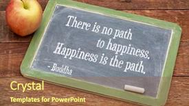  Presentation with barn wood - Slides having inspirational quotes - there is no path background and a tawny brown colored foreground