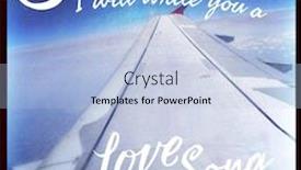  Presentation with quote - Amazing slide deck having inspirational-typographic-quote-come-away backdrop and a light blue colored foreground