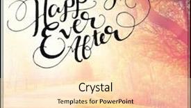  Presentation with inspirational - Slides with inspirational typographic quote - happily ever background and a lemonade colored foreground