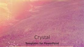  Presentation with quote - Colorful presentation enhanced with inspirational typographic quote - hello sunshine backdrop and a coral colored foreground