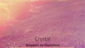  Presentation with inspirational - Amazing presentation design having inspirational typographic quote - hello sunshine backdrop and a coral colored foreground