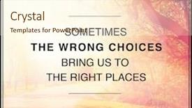  Presentation with inspirational - Presentation having inspirational typographic quote - sometimes background and a cream colored foreground