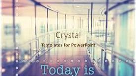  Presentation with friday - PPT layouts enhanced with inspirational typographic quote - today is friday background and a cream colored foreground