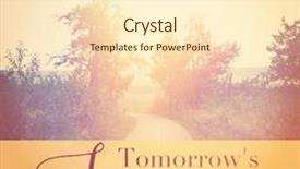  Presentation with friday - Slide set enhanced with inspirational typographic quote - tomorrow's friday background and a cream colored foreground