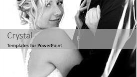  Presentation with quote - PPT theme having inspirational-typographic-quote-yours-mine background and a  colored foreground