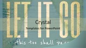  Presentation with inspirational - Slides featuring stronger - inspirational typographic quote - let background and a soft green colored foreground