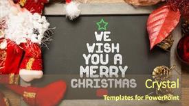  Presentation with christmas tree - Beautiful PPT layouts featuring inspirational words in a christmas backdrop and a violet colored foreground