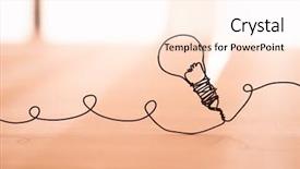  Presentation with problem solution idea concept 3d - Colorful PPT layouts enhanced with inspired design inspiration - idea concept image lightbulb made backdrop and a cream colored foreground