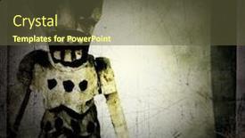  Presentation with day dead - Colorful presentation design enhanced with instagram filtered day of the dead vignette backdrop and a tawny brown colored foreground